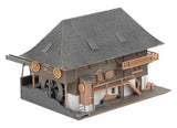 Ohlermill with Figure -- Weathered Anniversary Kit - 4-3/8 x 2-11/16 x 2-11/16"  11.1 x 7.5 x 7.5cm-2