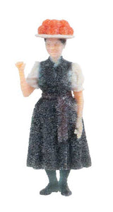 Ohlermill with Figure -- Weathered Anniversary Kit - 4-3/8 x 2-11/16 x 2-11/16"  11.1 x 7.5 x 7.5cm-4