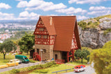 Aumuhle with Mill Wheel -- Kit - 5-3/4 x 4-7/16 x 4-1/2"  14.6 x 11.2 x 11.4cm-1