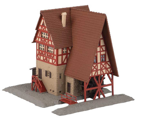 Aumuhle with Mill Wheel -- Kit - 5-3/4 x 4-7/16 x 4-1/2"  14.6 x 11.2 x 11.4cm-2