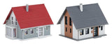 2 Single-Family Houses -- Kit - 2-5/16 x 2-1/2 x 2"  2-1/2 x 2-1/2 x 2"  5.9 x 6.3 x 5cm & 6.4 x 6.-2
