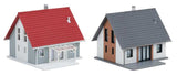 2 Single-Family Houses -- Kit - 2-5/16 x 2-1/2 x 2"  2-1/2 x 2-1/2 x 2"  5.9 x 6.3 x 5cm & 6.4 x 6.-3