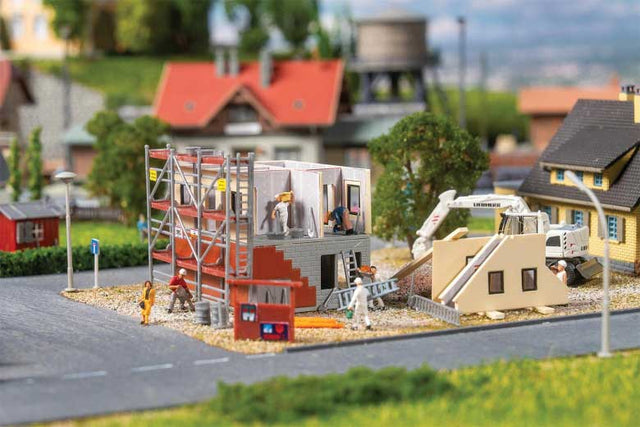 Prefabricated House Under Construction -- Kit-1