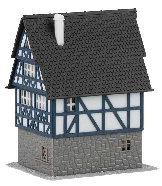 Half-Timbered House with Pharmacy -- Kit - 2-11/16 x 2-7/16 x 3-5/8"  7.5 x 6.2 x 9.2cm-3