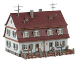 Semi-Detached Settlement House -- Kit - 3-7/16 x 2-3/4 x 3"  8.8 x 7 x 7.8cm-2