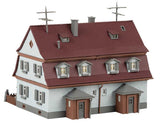 Semi-Detached Settlement House -- Kit - 3-7/16 x 2-3/4 x 3"  8.8 x 7 x 7.8cm-3