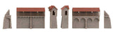 Old Town Wall Set - Kit -- Tower & Wall Sections-2