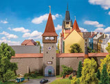 Old Town Tower w/Wall Set - Kit -- Tower & Wall Sections-1