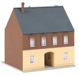 Townhouse with Drive-Through -- Kit - 3-11/16 x 3-7/16 x 3-15/16"  9.3 x 8.8 x 10.1cm-3
