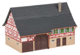 Farmhouse with Inn -- Kit - 9.6 x 6.8 x 6.4cm-3