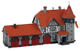 Town Hall with Fire Station -- Kit - 20.6 x 9.5 x 12cm-2