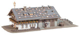 Alpine House with Barn -- Kit - 10 x 4-15/16 x 3-5/8"  25.5 x 12.5 x 9.2cm-2