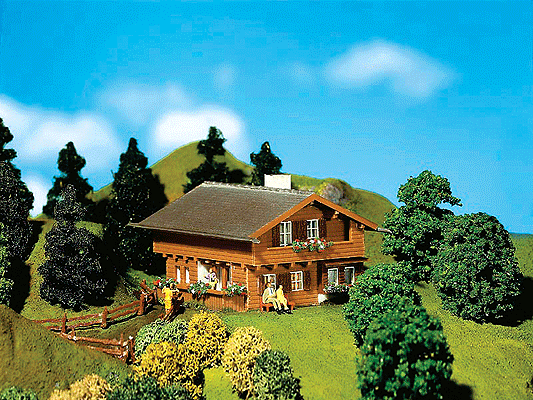 Alpine House -- 2-9/16 x 2-9/16 x 2" 6.5 x 6.5 x 5cm