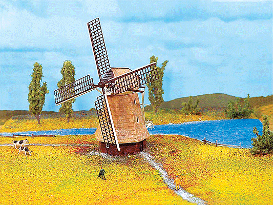 Windmill -- 3-1/8 x 2-5/8" 8.1 x 6.5cm