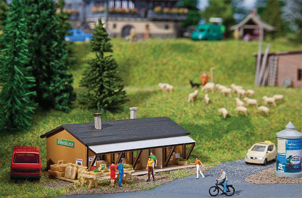 Obstkiste Produce Shop -- Kit - 2-7/16 x 1-9/16 x 1-3/16"  6.2 x 4 x 3cm