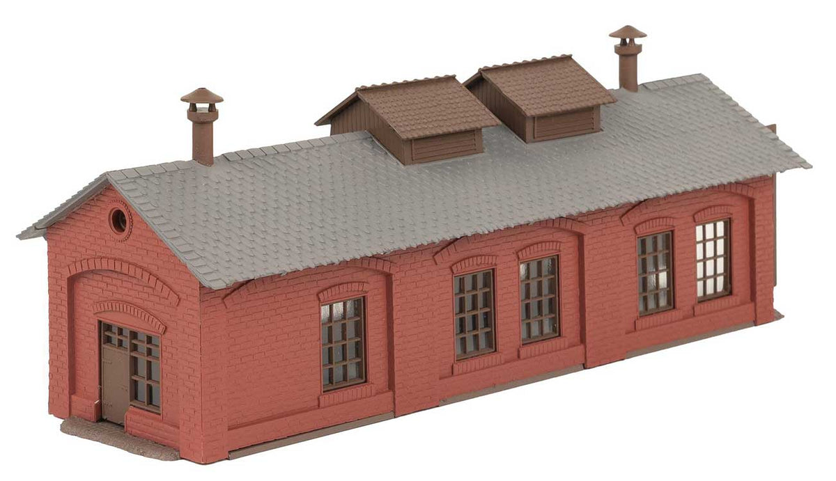 Railway Servicing Facility (Depot) Set -- kit - 1-Stall Brick Engine House, Water Tower, 2 Cranes, Standpipe-5