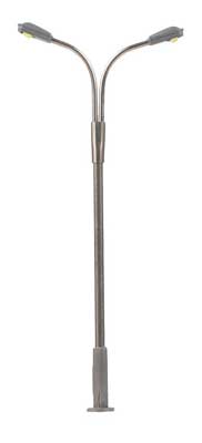 LED Double Streetlight -- Adjustable height up to 2-9/16" 6.5cm tall pkg(3)-1