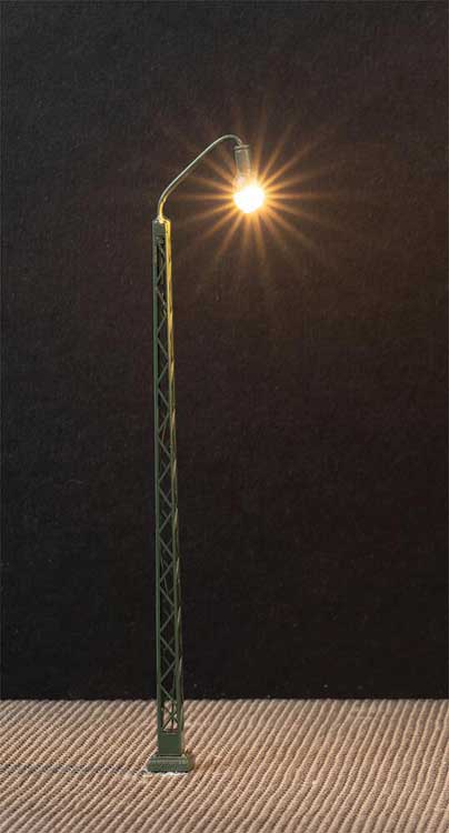 LED Lattice-Mast Floodlight -- 4-5/8" 11.7cm tall pkg(3)-2