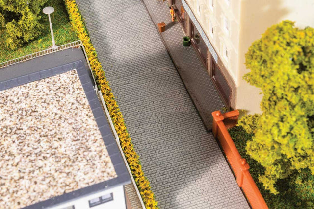 Self-Adhesive Road Surface Sheet -- Cobblestone (light gray)-1