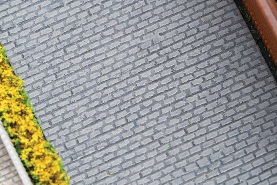 Self-Adhesive Road Surface Sheet -- Cobblestone (light gray)-3