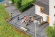 Self-Adhesive Road Surface Sheet -- Cobblestone (dark gray)-1