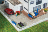 Self-Adhesive Road Surface Sheet -- Cobblestone (mottled gray)-1