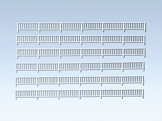 Fencing, Era III -- Total Length: 32-1/8"  81.6cm