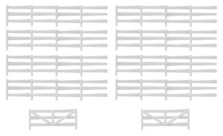 Three-Rail Fence - Kit -- 36-5/8"  93cm Long-2