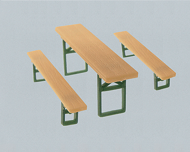 24 Beer Tables & 48 Benches