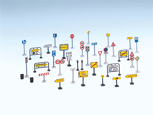 Set of Traffic Signs