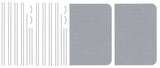 Paving Slab/Sidewalk Set with Curbs-2