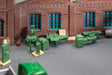 Workshop Equipment -- 8 Machine Tools, 16 Pallets, Dumpster-1