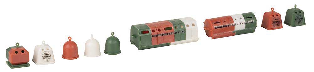 Recycling Container Set - Kit -- 8 Containers-2