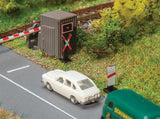 European-Style St. Andrew's Crosses and Warning Lights Set-1