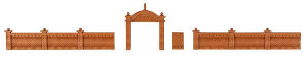 Factory Wall -- Kit - 22.8cm-2