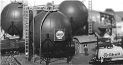 Natural Gas Tank -- 4-1/4 x 2-5/8"  10.7 x 6.6cm