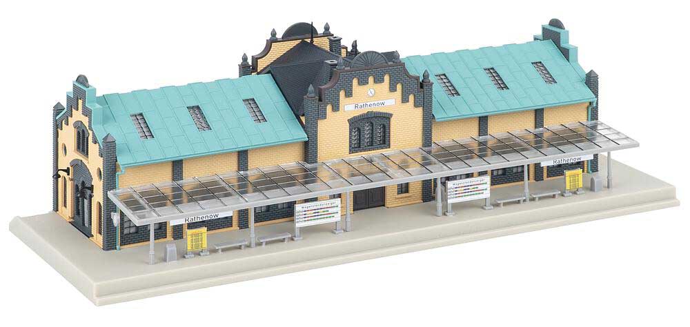 Rathenow City Railway Station -- Kit - 7-13/16 x 3-3/8 x 2-3/8"  19.9 x 8.5 x 6.1cm-2