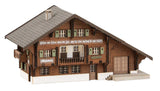 Langwies Train Station -- Laser-Cut Kit - 3-3/8 x 1-13/16 x 1-7/8"  8.5 x 4.6 x 4.7cm-2
