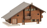 Langwies Train Station -- Laser-Cut Kit - 3-3/8 x 1-13/16 x 1-7/8"  8.5 x 4.6 x 4.7cm-3