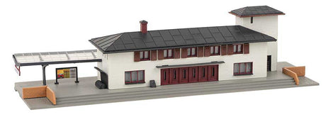Feenbach Railway Station Set -- Kit - Includes Station w/Platform, Interlocking Tower, Small Freight House-3