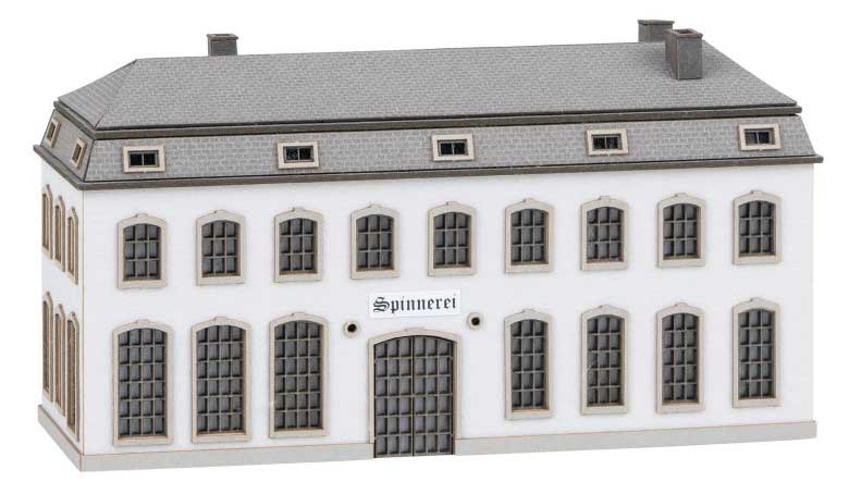 Old Spinning Mill -- Laser-Cut Card Kit - 4 x 1-7/16 x 2-1/4"  10.2 x 3.7 x 5.7cm-2