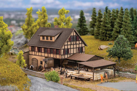 Sawmill -- Laser-Cut Kit - 4-13/16 x 3-1/16 x 2-3/16"  12.2 x 7.8 x 5.5cm-1