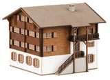 Langwies Alpine House -- Laser-Cut Kit - 2-9/16 x 2-9/16 x 2-1/4"  6.6 x 6.5 x 5.7cm-2