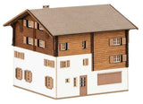 Langwies Alpine House -- Laser-Cut Kit - 2-9/16 x 2-9/16 x 2-1/4"  6.6 x 6.5 x 5.7cm-3