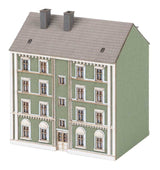 Row of Townhouses -- Laser-Cut Kit - 2 x 2 x 2-13/16"  5 x 5 x 7.2cm-4