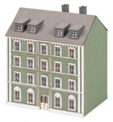 Row of Townhouses -- Laser-Cut Kit - 2 x 2 x 2-13/16"  5 x 5 x 7.2cm-5