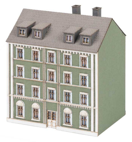 Row of Townhouses -- Laser-Cut Kit - 2 x 2 x 2-13/16"  5 x 5 x 7.2cm-5