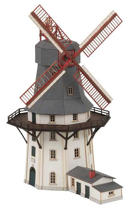 Laser-Cut Board Kit -- Oberneuland Mill - 4-7/16 x 3-15/16 x 6-3/16"  11.2 x 10 x 15.7cm-2