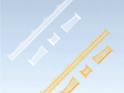Garden Fence, Era I -- 17-3/16"  43.7cm Total Length