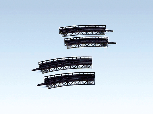 Bridges-Curved Steel -- 1/8 x 7-5/8"R  .2 x R19.5cm    1/8 x 8-1/2"R  .2 x R22cm